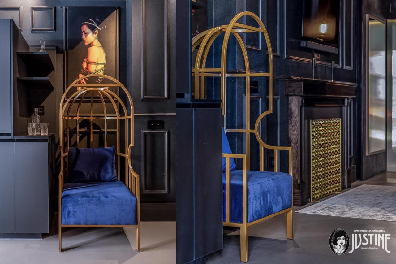 Suite Shibari By Justine Apartments Sobria Elegante Y Pecaminosa Apartamento Turistico En Madrid Rio Exteriör bild