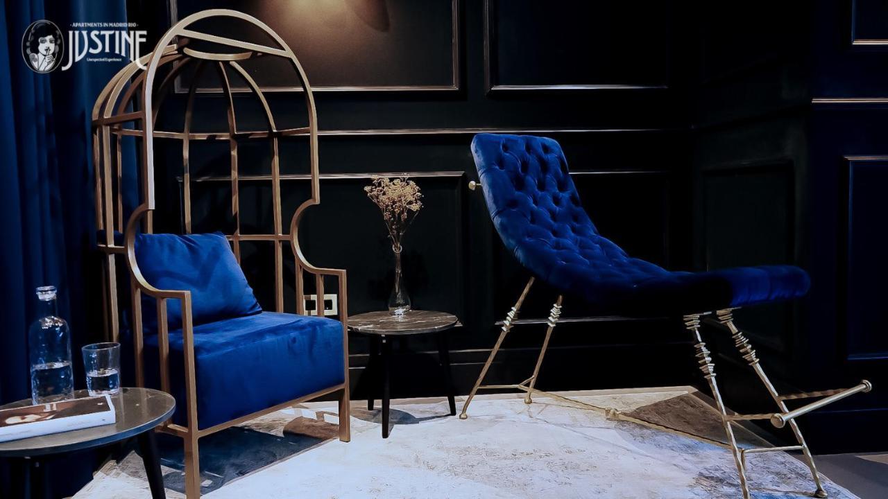 Suite Shibari By Justine Apartments Sobria Elegante Y Pecaminosa Apartamento Turistico En Madrid Rio Exteriör bild